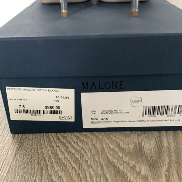 NWT beautiful Malone Soulier heels size 37.5 - Picture 6 of 6